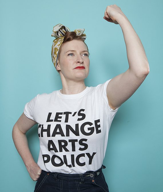 Let's change arts policy t-shirt